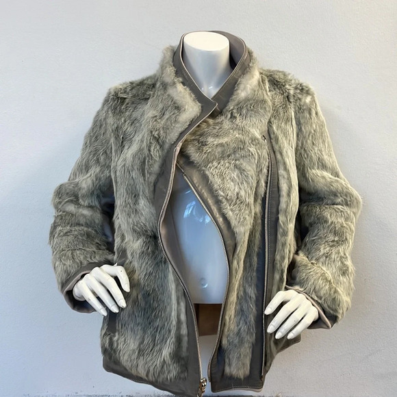 Helmut Lang reversible fur leather coat - Picture 10 of 16